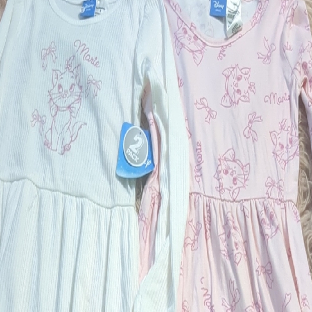 Disney Kids Nightgowns - White and Pink